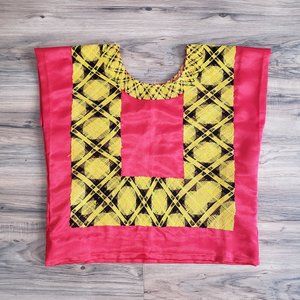 Mexican Huipil Tehuana Frida Kahlo dia de Muertos